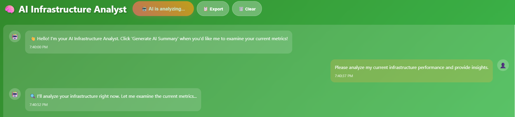 Dashboard AI analysis 2
